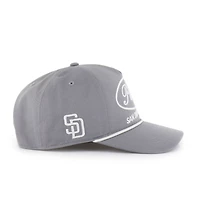 Casquette ajustable grise Foundational Hitch pour homme, modèle 1947, des Padres de San Diego