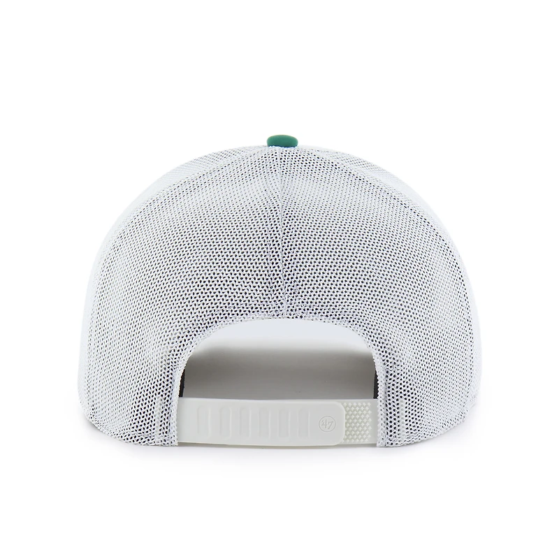 Men's '47 Kelly Green/White San Diego Padres Elevated Greens Adjustable Trucker Hat