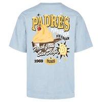 Men's '47 Light Blue San Diego Padres Ice Cream Parlor Foundation T-Shirt