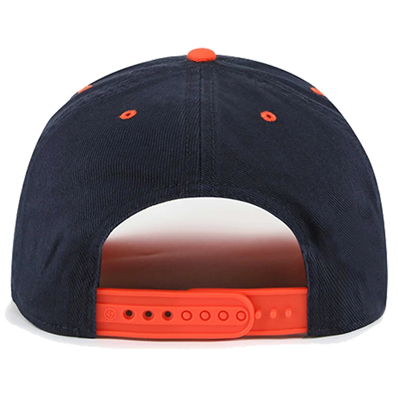 Men's '47 Navy San Diego Padres  Double Headed Baseline Hitch Adjustable Hat