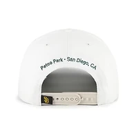 Men's '47 White/Green San Diego Padres Flora Gallery Hitch Adjustable Hat