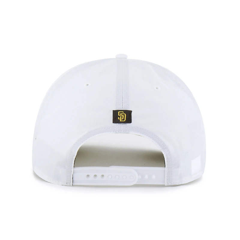 Casquette ajustable blanche « 47 » pour homme, motif Brrr Fairway Hitch des Padres de San Diego