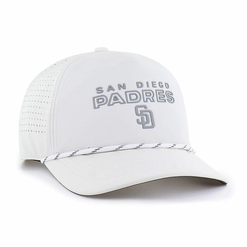Men's '47  White San Diego Padres Forward Vault Hitch Adjustable Hat