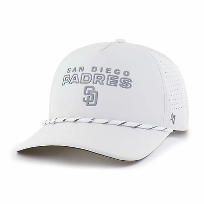 Men's '47  White San Diego Padres Forward Vault Hitch Adjustable Hat