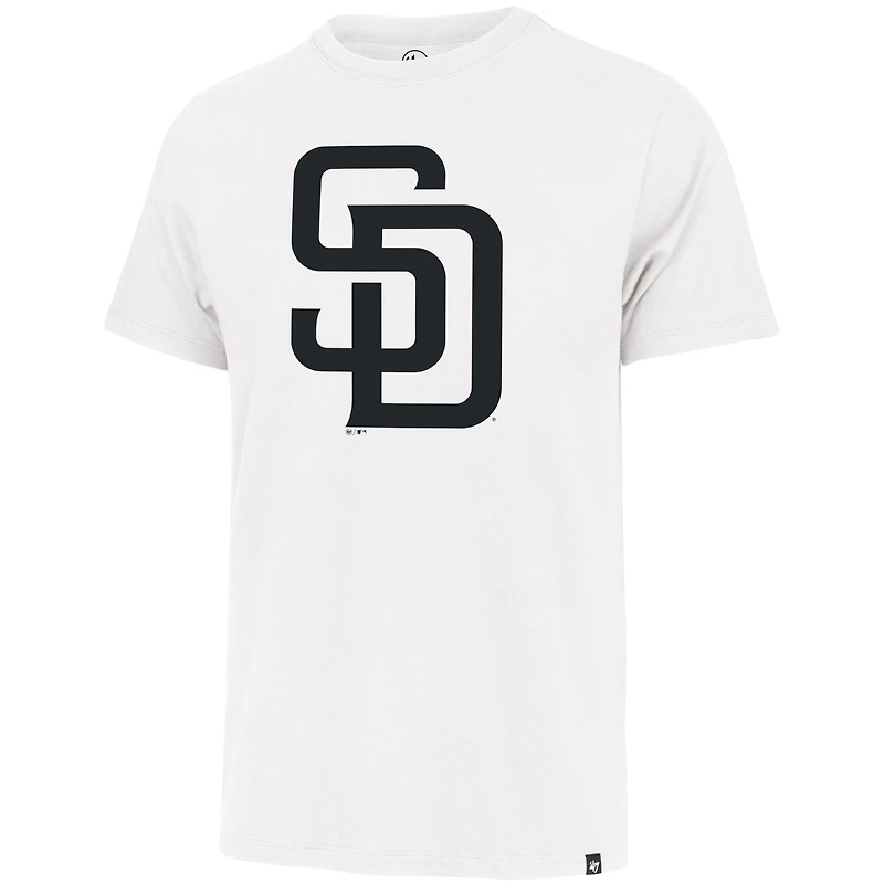 T-shirt Franklin blanc « 47 » pour homme, imprimé des Padres de San Diego