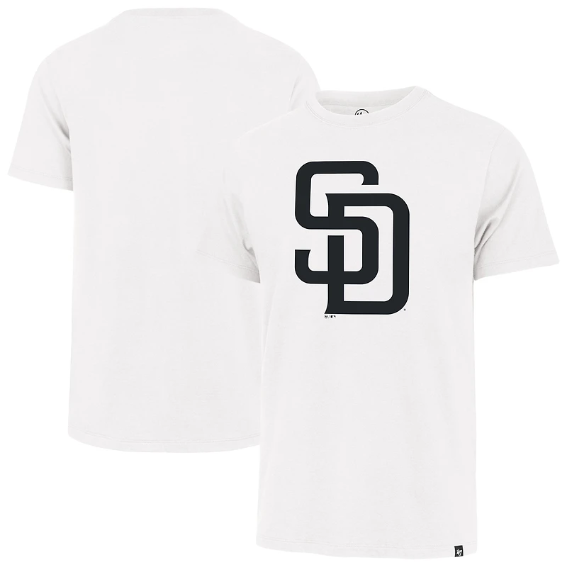 T-shirt Franklin blanc « 47 » pour homme, imprimé des Padres de San Diego