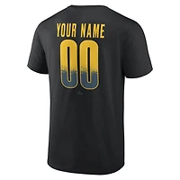 Men's Black San Diego Padres Home Field Pop Personalized Name & Number T-Shirt