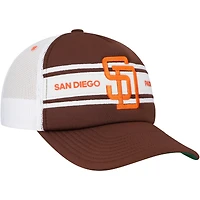 Casquette ajustable marron pour homme des Padres de San Diego