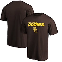 T-shirt marron pour homme des Padres de San Diego et Wahconah