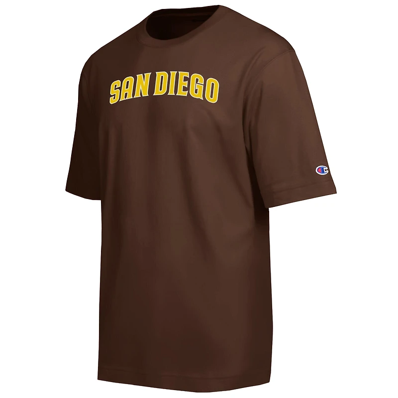 T-shirt Champion marron San Diego Padres All Star en chenille avec logo