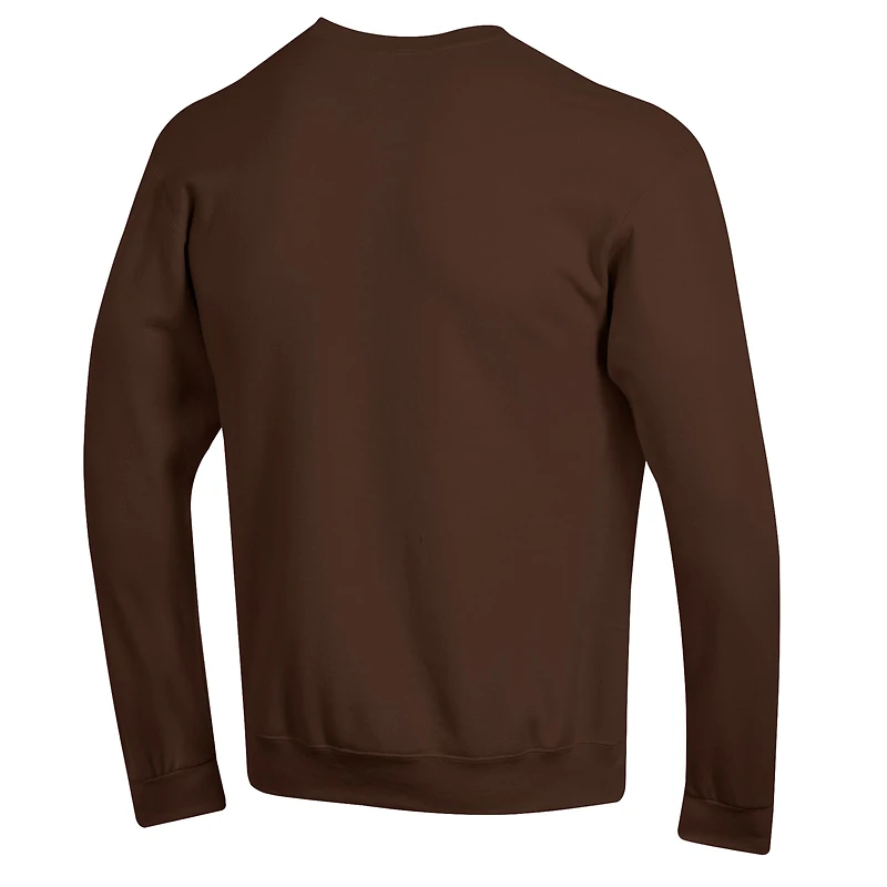 Men's Champion  Brown San Diego Padres Heart & Soul Powerblend Sweatshirt