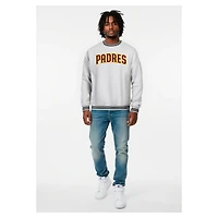 Men's Champion Heather Gray San Diego Padres Reverse Weave Sweatshirt