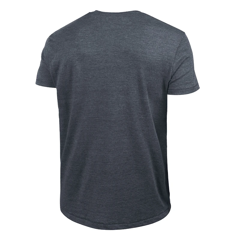 Men's Champion Navy San Diego Padres Cooperstown Logo Tri-Blend T-Shirt