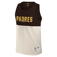 Men's Darius Rucker Collection by Fanatics Brown San Diego Padres Colorblock Tank Top
