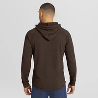 Men's Darius Rucker Collection by Fanatics  Brown San Diego Padres Raglan Hooded Long Sleeve T-Shirt