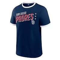 Men's Darius Rucker Collection by Fanatics  Navy San Diego Padres Americana Washed Ringer T-Shirt