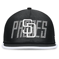 Men's Fanatics  Black San Diego Padres Let's Glow Line Drive Snapback Hat