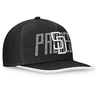 Men's Fanatics  Black San Diego Padres Let's Glow Line Drive Snapback Hat