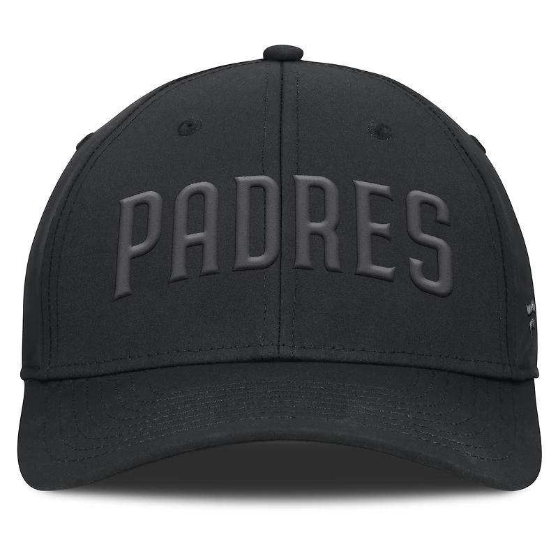 Men's Fanatics Black San Diego Padres Overpower Flex Hat