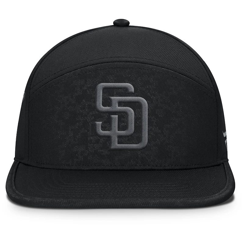 Men's Fanatics Black San Diego Padres Platoon Adjustable Hat