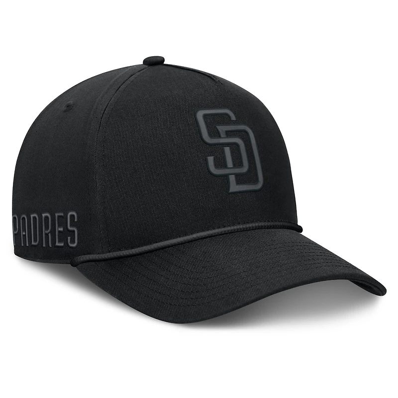 Men's Fanatics Black San Diego Padres Undertone A-Frame Adjustable Hat