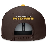 Casquette snapback marron/or San Diego Padres pour homme (Fanatics)