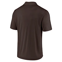 Ensemble de polo Fanatics pour hommes marron/or San Diego Padres Dueling Logos