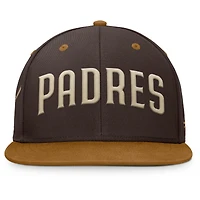 Men's Fanatics Brown/Tan San Diego Padres Splinter Fitted Hat