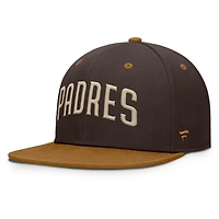 Men's Fanatics Brown/Tan San Diego Padres Splinter Fitted Hat