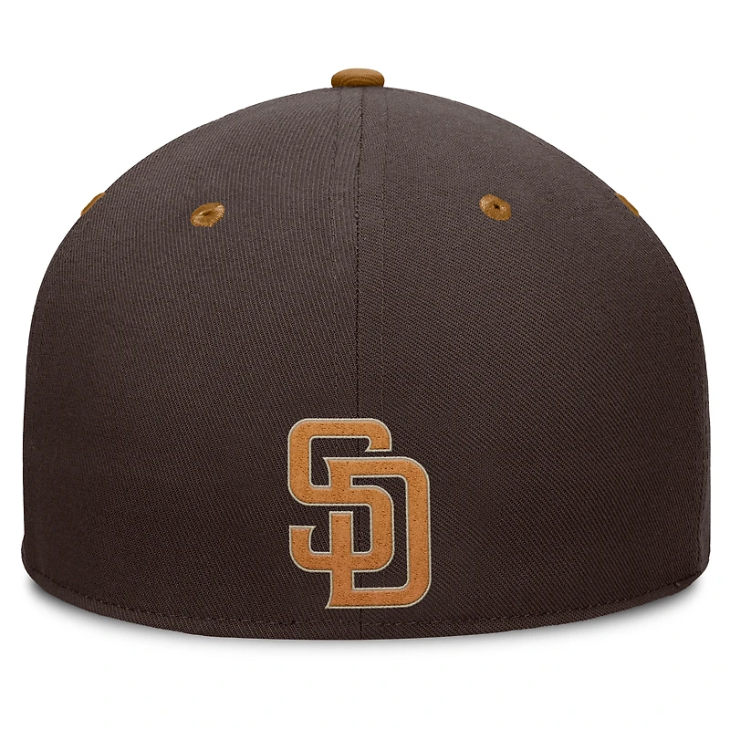Men's Fanatics Brown/Tan San Diego Padres Splinter Fitted Hat