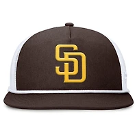 Men's Fanatics Brown/White San Diego Padres Clubhouse Change Up Snapback Hat