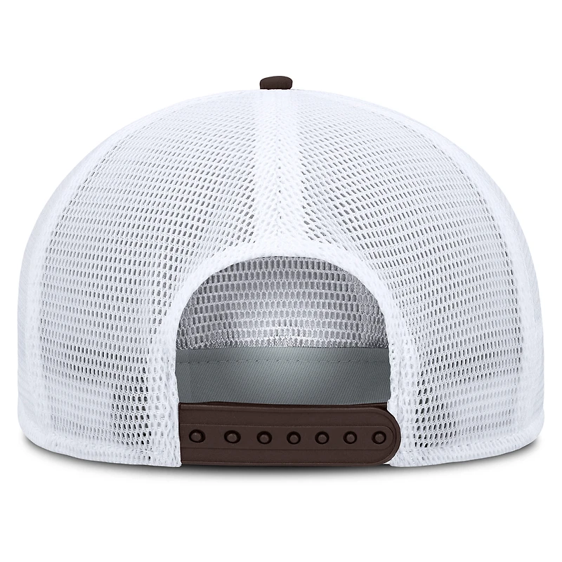 Men's Fanatics Brown/White San Diego Padres Clubhouse Change Up Snapback Hat