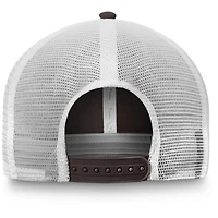 Casquette réglable de camionneur non structurée Fanatics marron/blanc San Diego Padres Team Core pour hommes