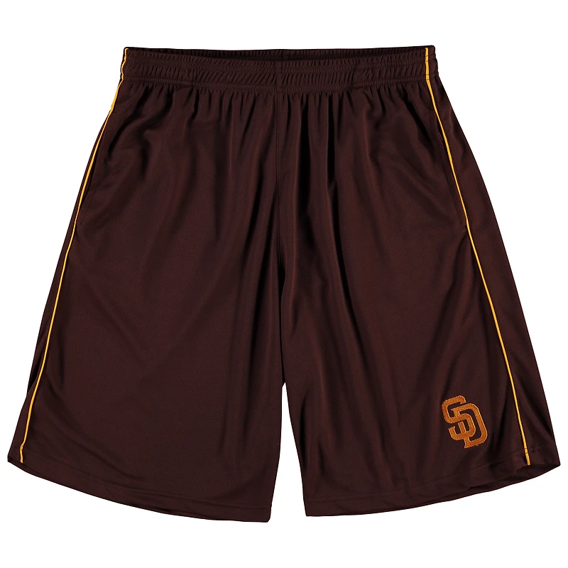 Men's Fanatics Brown San Diego Padres Big & Tall Mesh Shorts