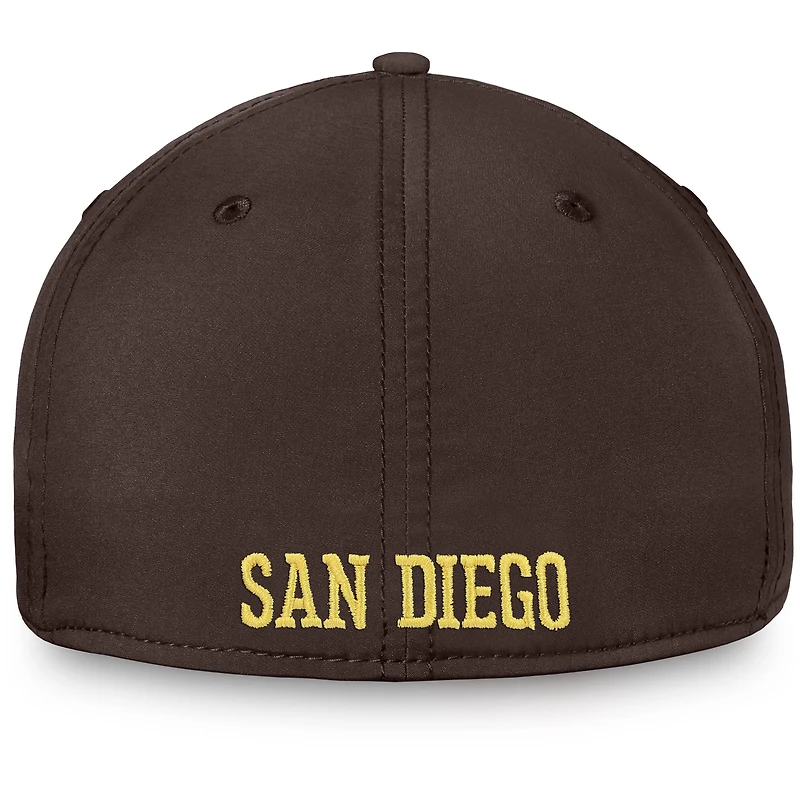 Men's Fanatics Brown San Diego Padres Core Flex Hat