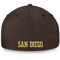 Men's Fanatics Brown San Diego Padres Core Flex Hat