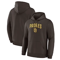 Sweat à capuche marron San Diego Padres Lock-Up Legacy pour homme (Fanatics)