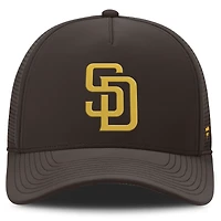 Casquette ajustable perforée marron San Diego Padres de Fanatics pour homme