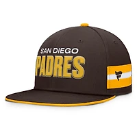 Men's Fanatics  Brown San Diego Padres Pick Off Fitted Hat