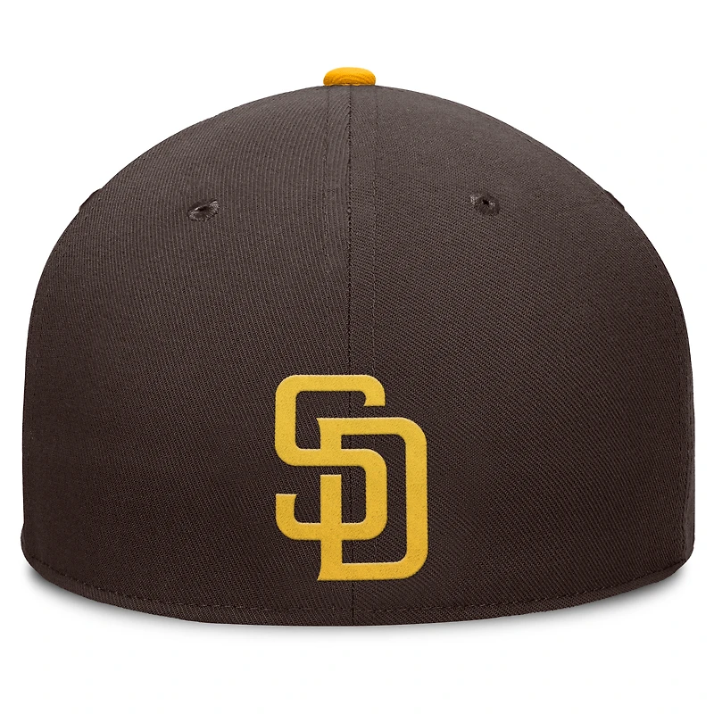 Men's Fanatics Brown San Diego Padres Pick Off Fitted Hat