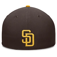Men's Fanatics  Brown San Diego Padres Pick Off Fitted Hat
