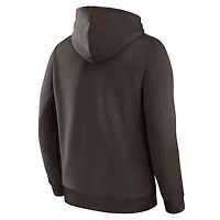 Men's Fanatics Brown San Diego Padres Primary Logo Legacy Hoodie