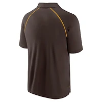 Polo raglan Strong Alone marron pour hommes de Fanatics San Diego Padres