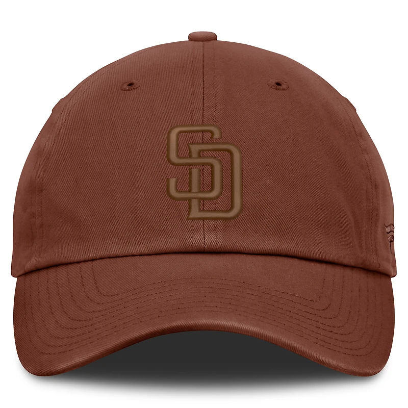 Casquette ajustable Fanatics marron San Diego Padres pour homme