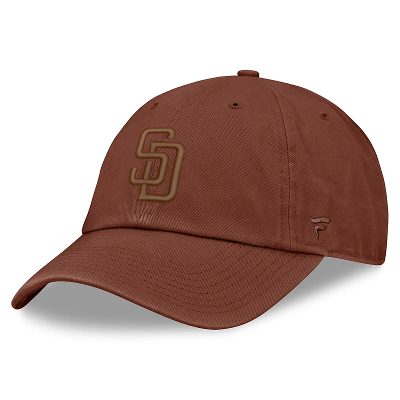 Casquette ajustable Fanatics marron San Diego Padres pour homme