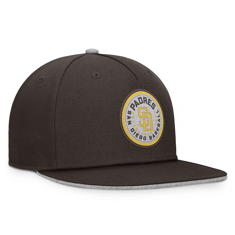 Men's Fanatics Brown San Diego Padres Velo Snapback Hat