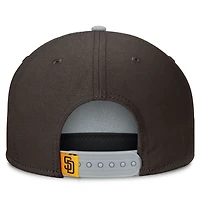 Casquette snapback marron San Diego Padres Velo pour homme de Fanatics