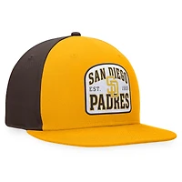 Men's Fanatics Gold/Brown San Diego Padres Cycle Snapback Hat