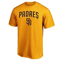 T-shirt Fanatics Gold pour homme avec logo des Padres de San Diego