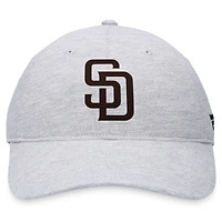 Casquette réglable avec logo Fanatics gris San Diego Padres pour hommes